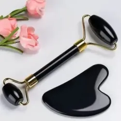 Rodillo Masajeador + Gua Sha