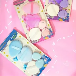 Set de 5 esponjas y 2 Aplicadores