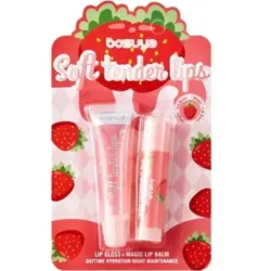 Set de brillo + bálsamo de fresa 🍓