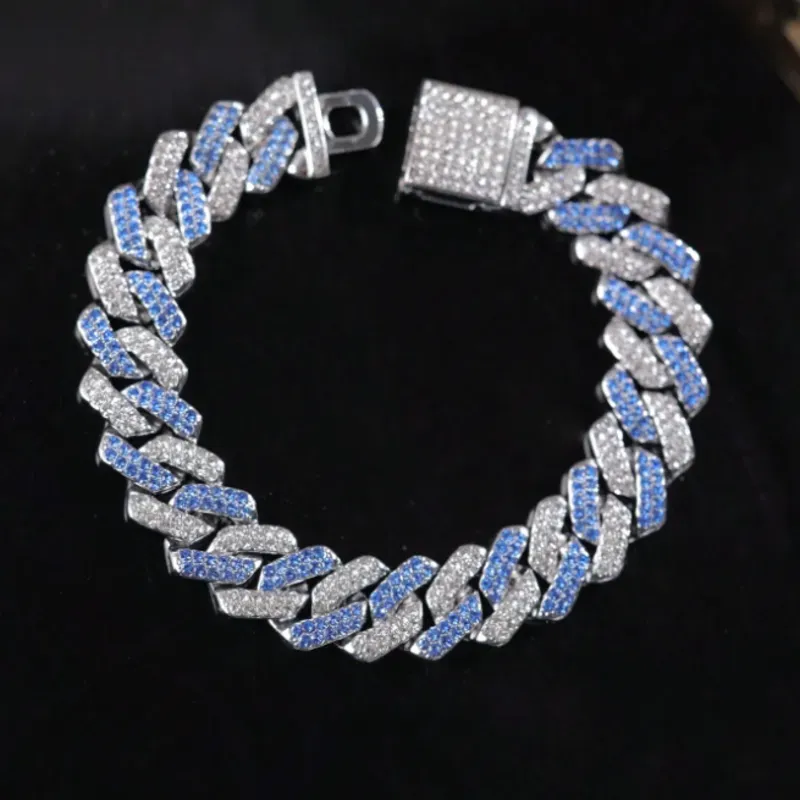 Blue Ice Crystal Chain