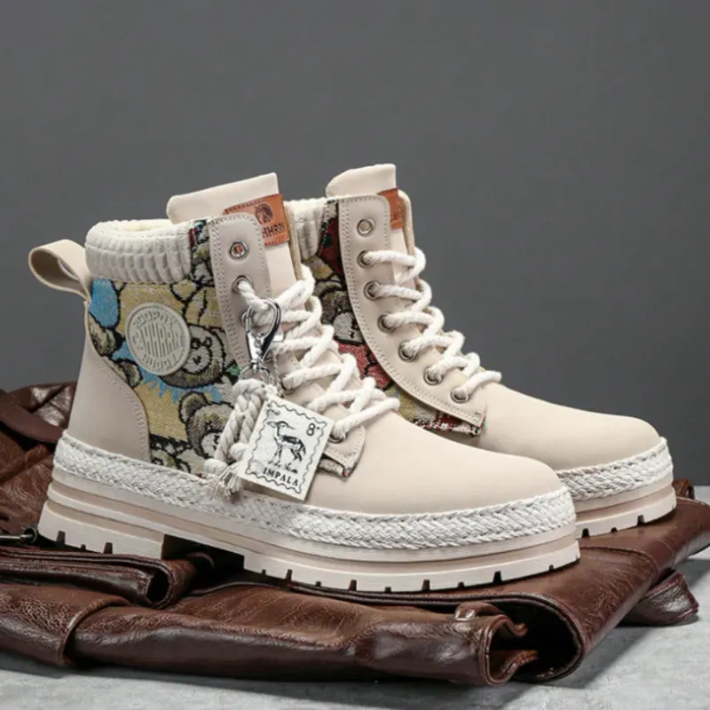 Boots Beige
