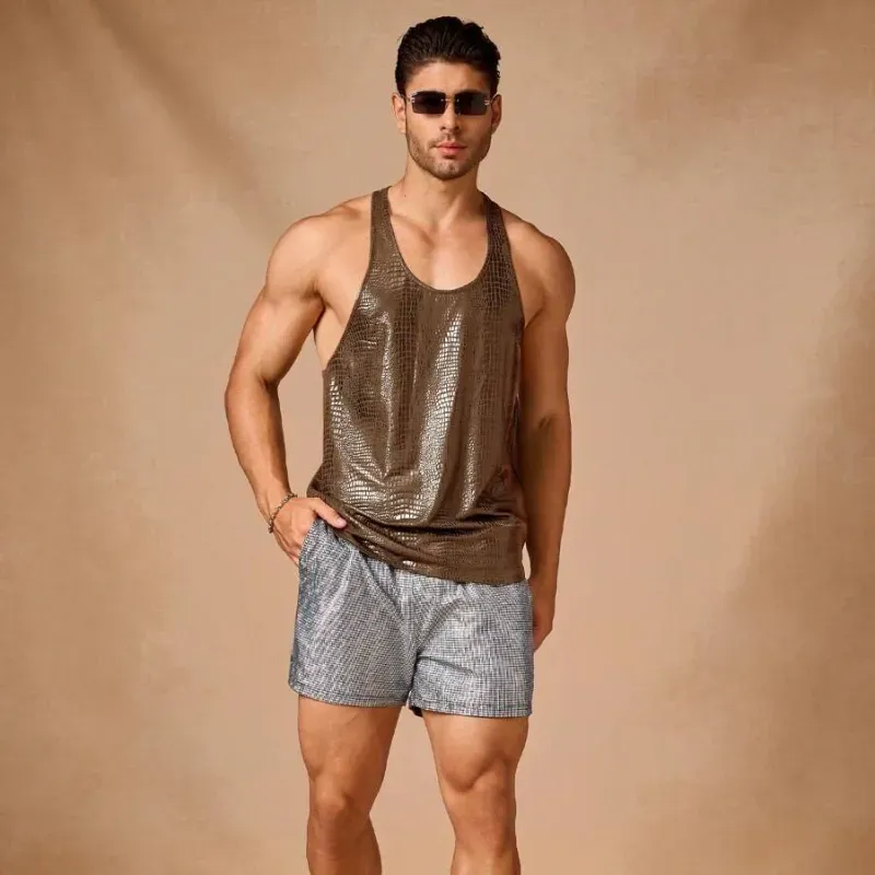 Brown Tank Top