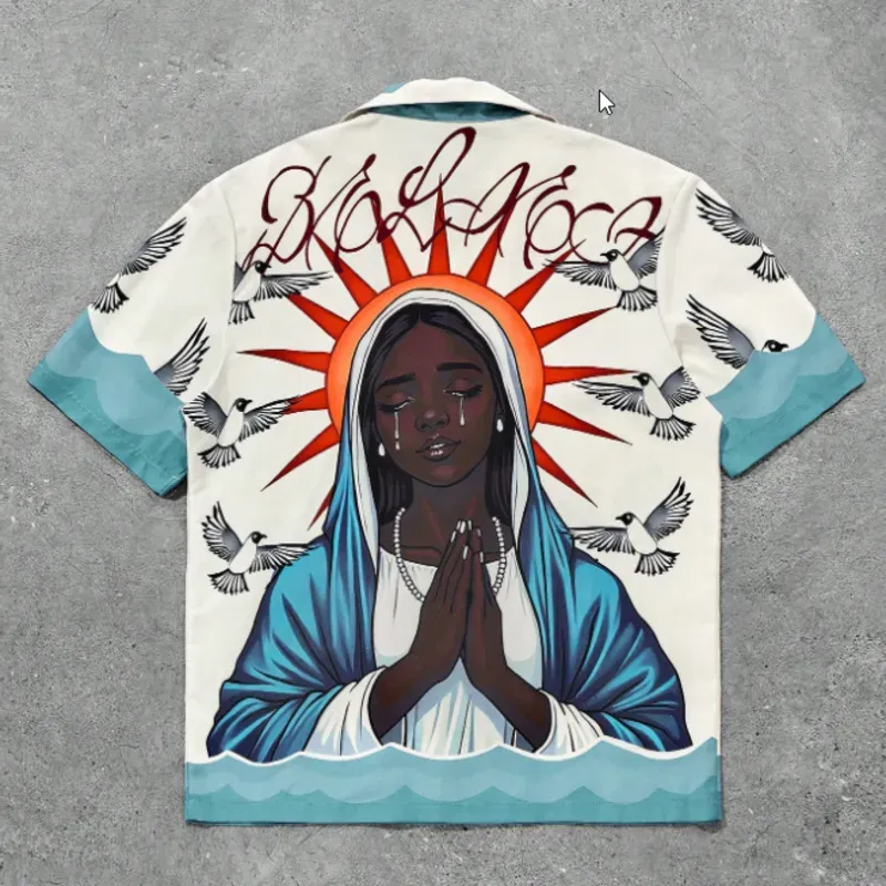 Camisa azul