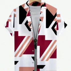 Camisa red pattern