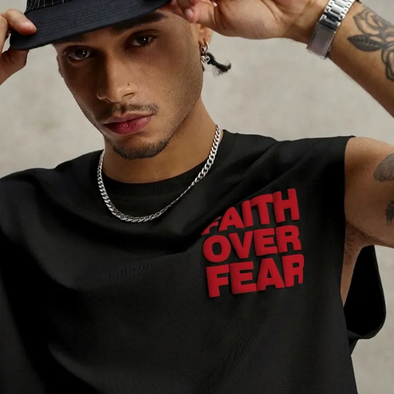 Faith Over Fear Blk