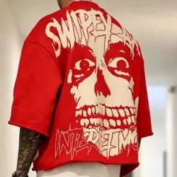 Giant Red Skull