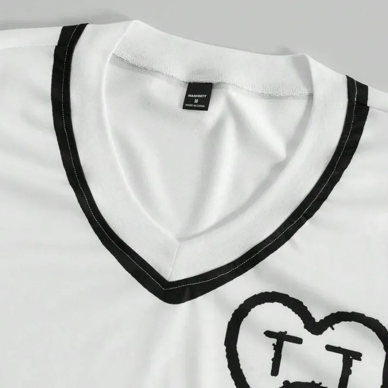Heart V Neck