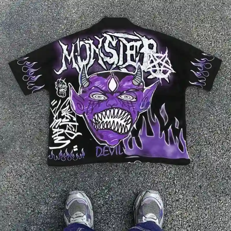 Pullover Black Devil