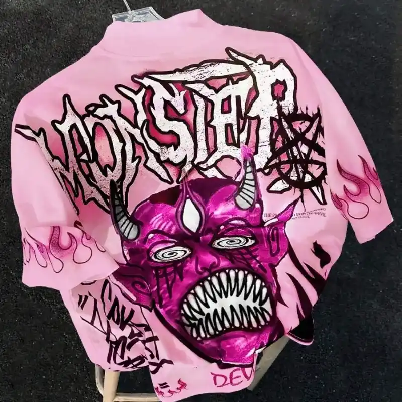 Pullover Pink Devil