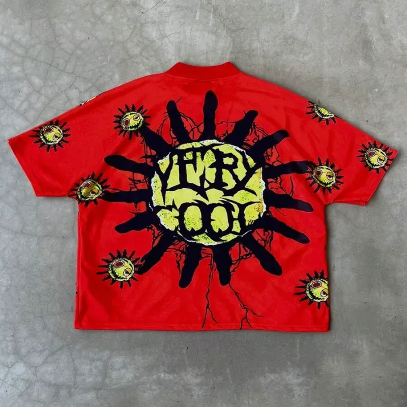 Pullover Red Sun