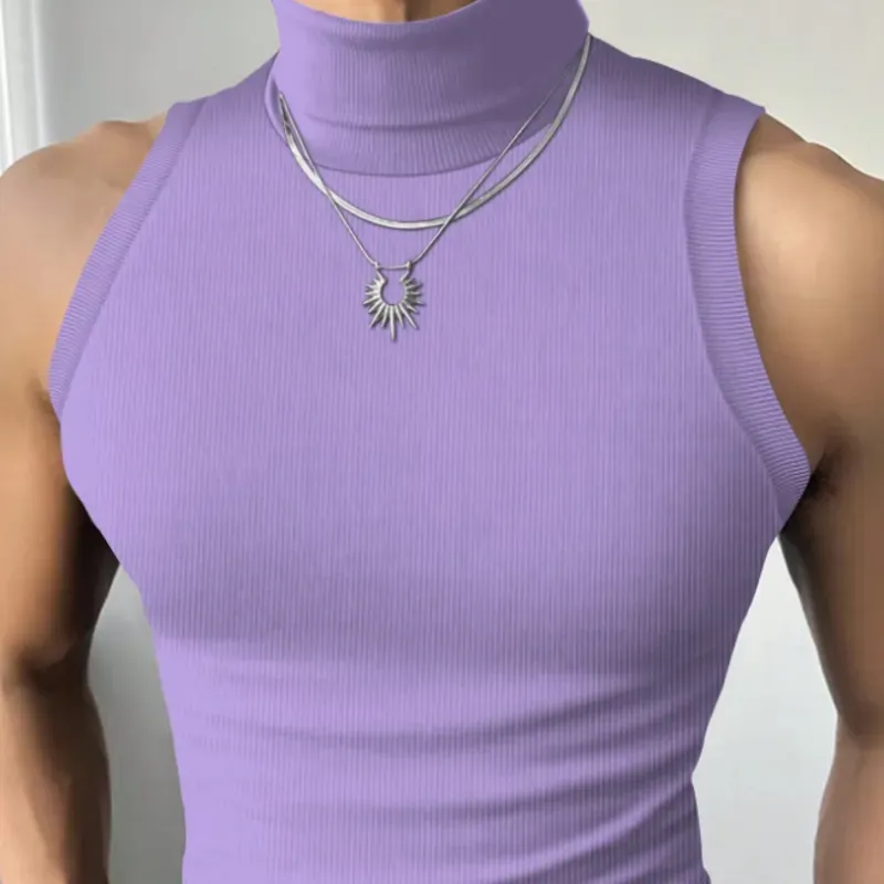Purple Turtle Neck