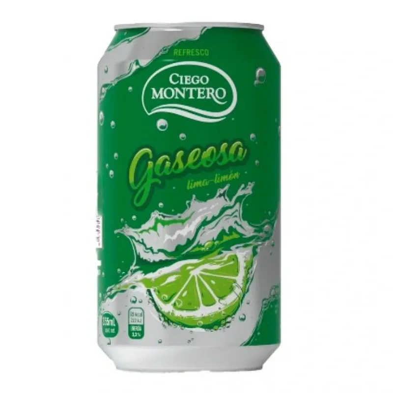 Refresco Gaseoso Lima-Limón (Pack de 24 latas)