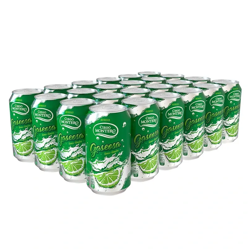 Refresco Gaseoso Lima-Limón (Pack de 24 latas)