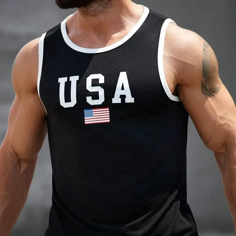 USA Black Tank