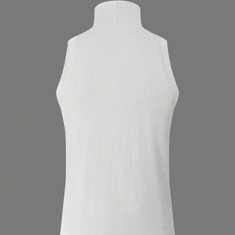 White Turtle Neck