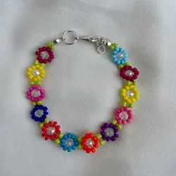 Pulsera de flores