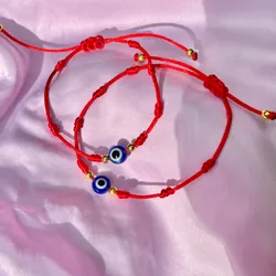 Pulseras de 7 nudos con ojo turco 🧿📿