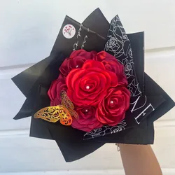 Ramo de 6 rosas eternas 