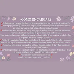 📌Información que debe leer antes de encargar 📌