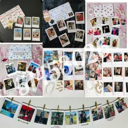 Tendedero de Fotos Polaroids