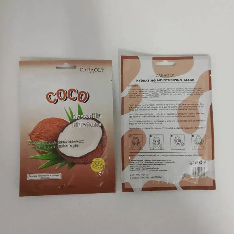 Mascarilla facial de coco 🥥