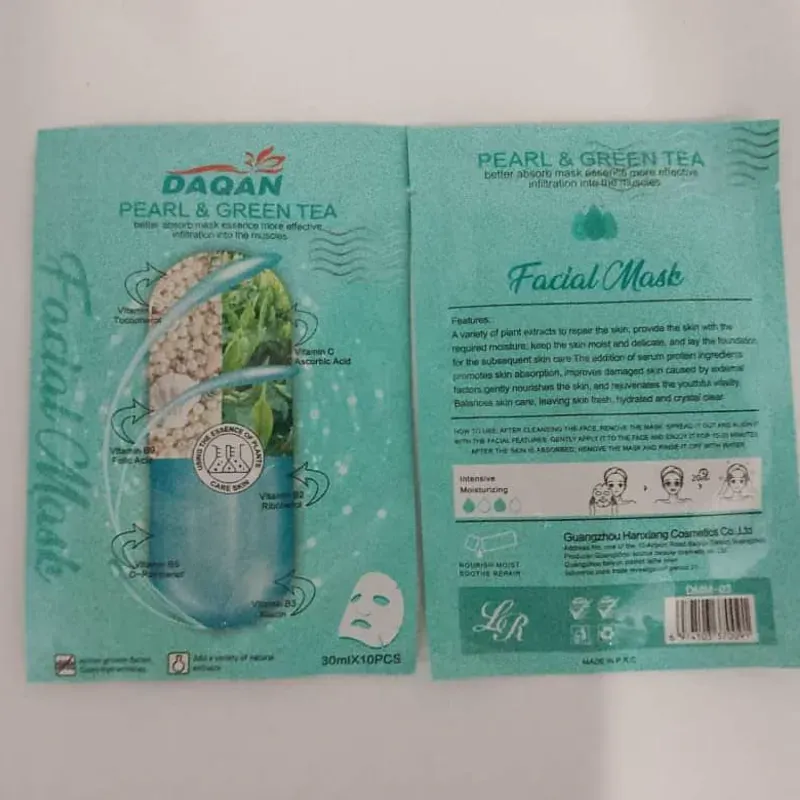 Mascarilla facial de multiviaminas 💊