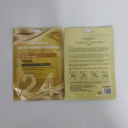 Mascarilla facial de oro 🪙