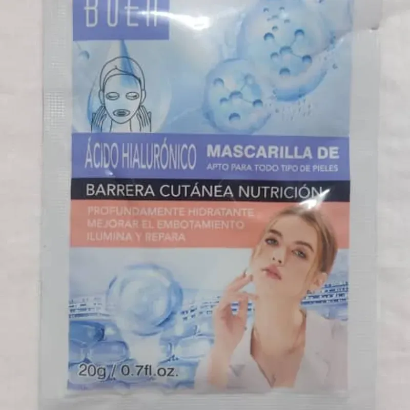 Mascarilla peel off de ácido hialurónico 💧