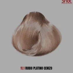 Rubio platino cenizo
