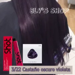 3/22 Castaño oscuro violeta 