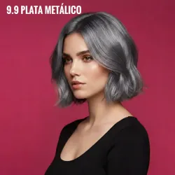 9.9 Plata metálico