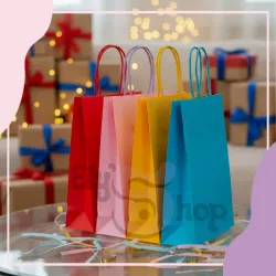 Bolsas medianas de colores