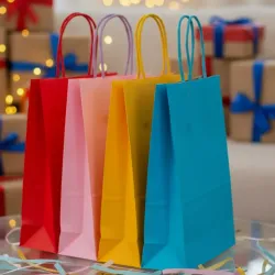 Bolsas medianas de colores