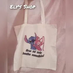 Bolso de lienzo Lilo y Stich