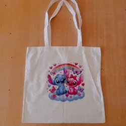 Bolso de lienzo Lilo y Stitch 
