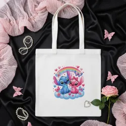 Bolso de lienzo Stich y Angel 