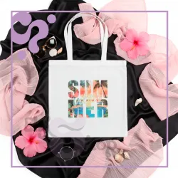 Bolso de lienzo Summer