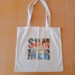 Bolso de lienzo Summer