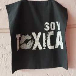 Bolso negro Soy Tóxica 