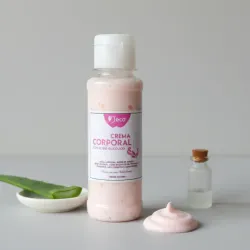 Crema corporal con ácido glicolico