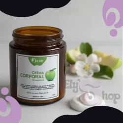 Crema corporal de manzana