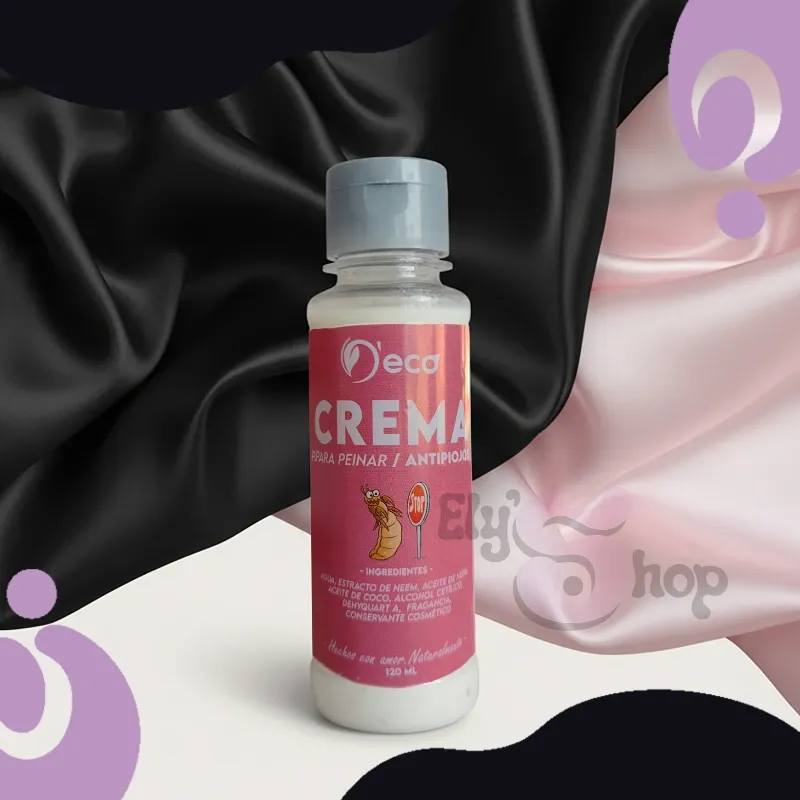 Crema de peinar antipiojos