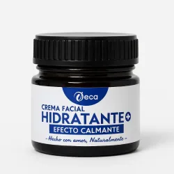 Crema facial hidratante con efecto calmante