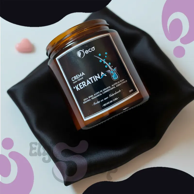 CREMA PARA PEINAR CON KERATINA