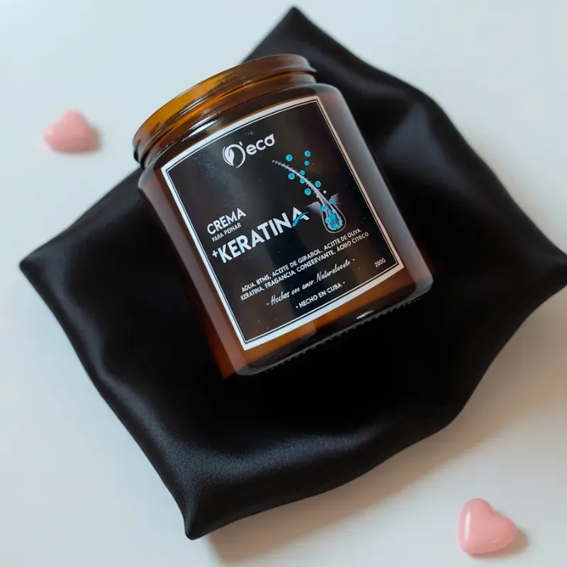 CREMA PARA PEINAR CON KERATINA