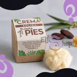 Crema sólida para pies 