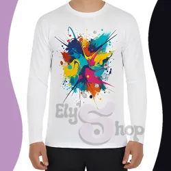 Enguatada blanca para adulto (poliéster- dryfit)