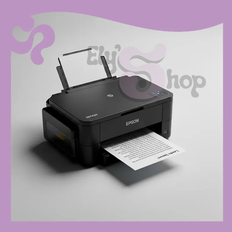 Impresion Texto Blanco y Negro