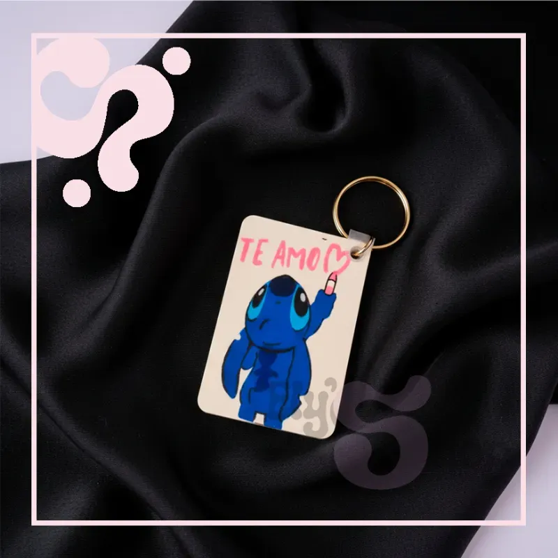 Llavero Stich Te amo