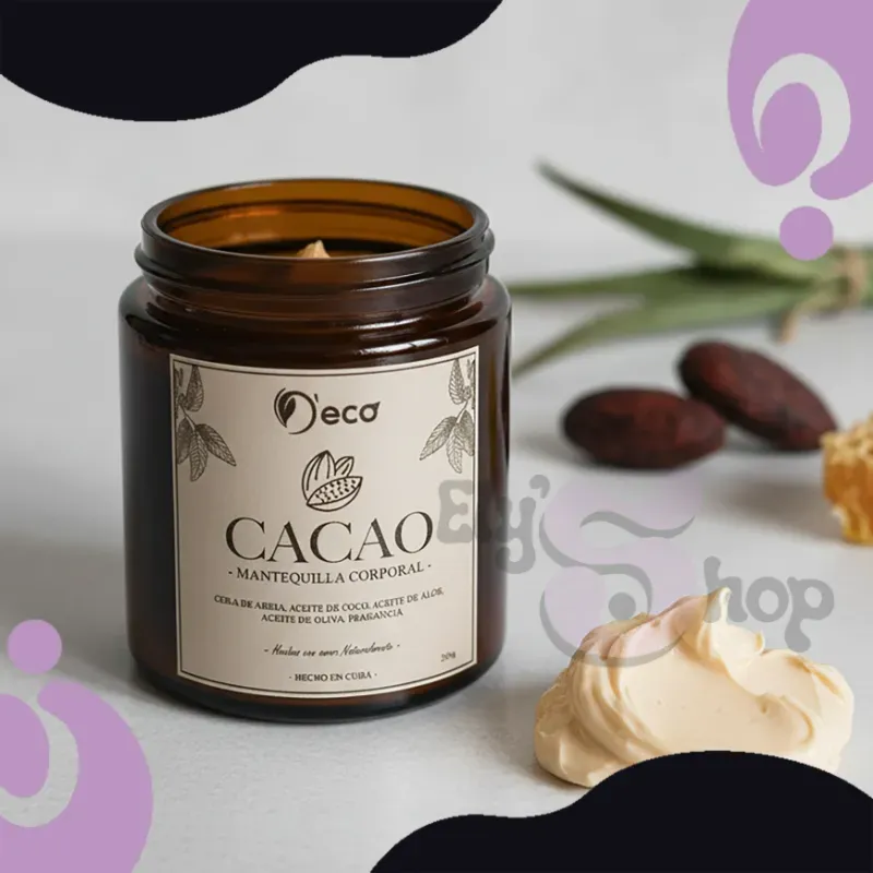 Mantequilla corporal de cacao